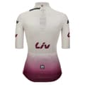 Miniatyrbillede 2 af 3: Santini Tour De France Femme Avec Zwift Best Young Leader Kortærmet Trøje Hvid L Kvinde