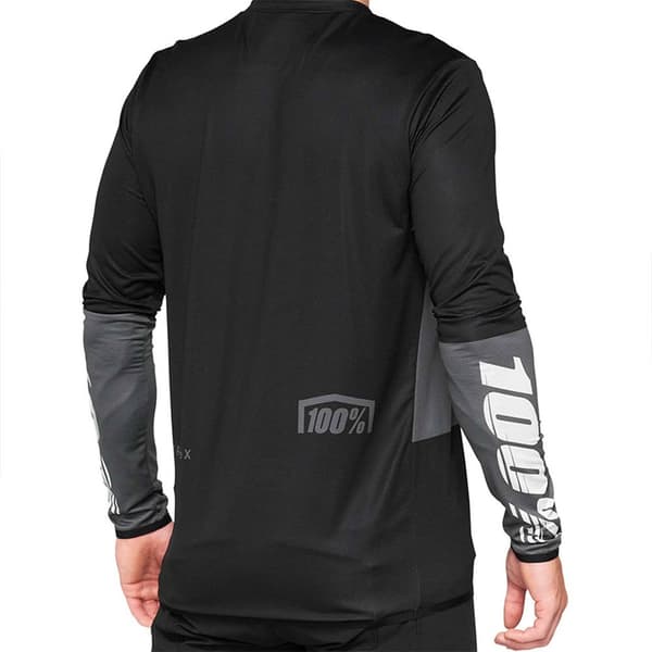 100percent R-core X T-shirt Med Lång ärm Grå M Man