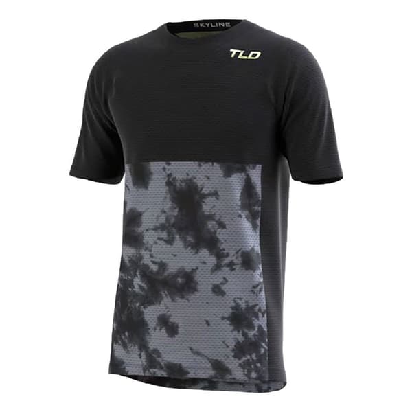 Troy Lee Designs Skyline Air T-shirt Med Korte ærmer Sort S Mand