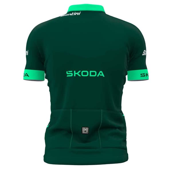 Santini Tour De France Official Best Sprinter Lyhythihainen Paita Vihreä 4XL Mies