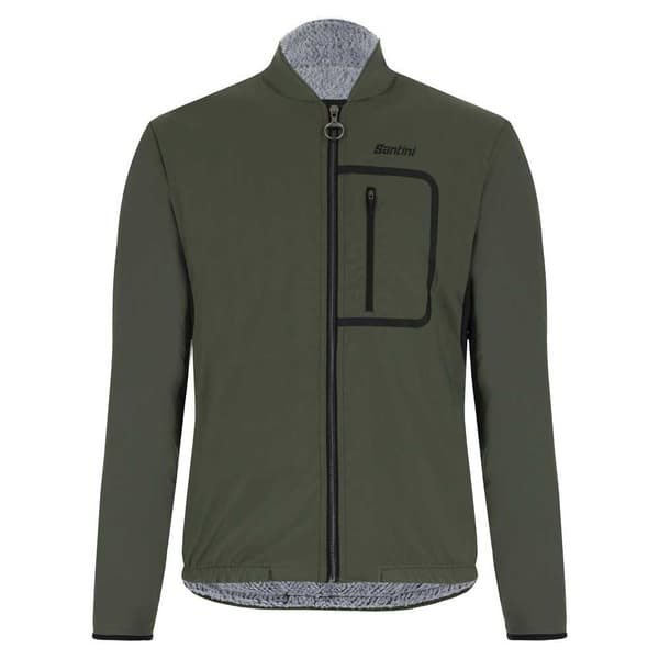 Santini Alpha T Jakke Grøn 4XL Mand