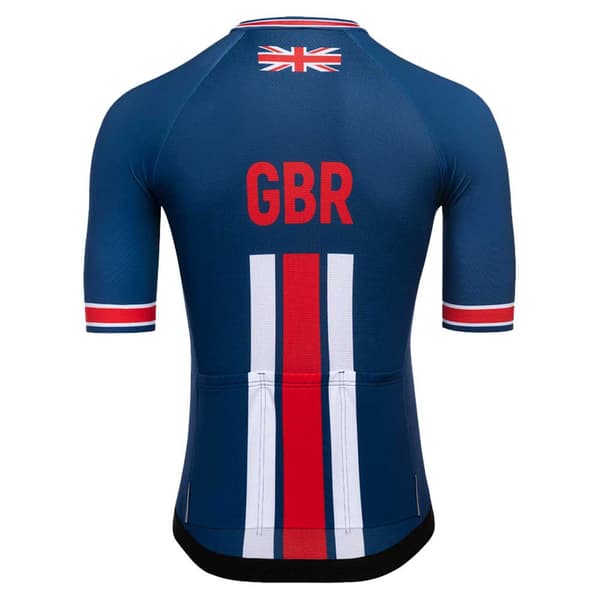 Kalas Great Britain Cycling Team Kortærmet Trøje Flerfarvet S Mand