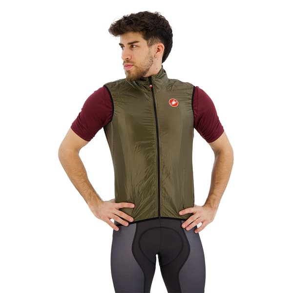 Castelli Aria Väst Grönt S Man