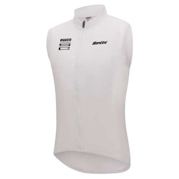 Santini Pirelli Vest Hvid S Mand