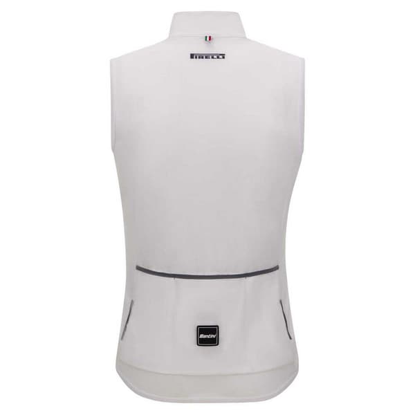 Santini Pirelli Vest Hvid S Mand