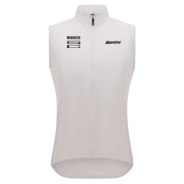 Santini Pirelli Vest Hvid S Mand