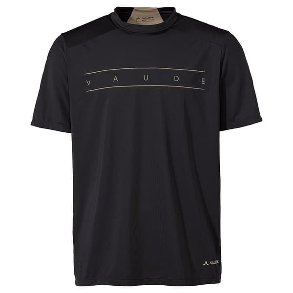 Vaude Qimsa Logo T-shirt Med Korte ærmer Sort 2XL Mand
