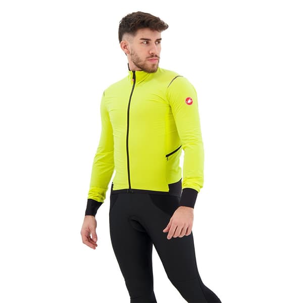 Castelli Alpha Flight Ros Jakke Gul M Mand