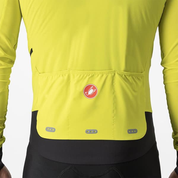 Castelli Alpha Flight Ros Jakke Gul M Mand
