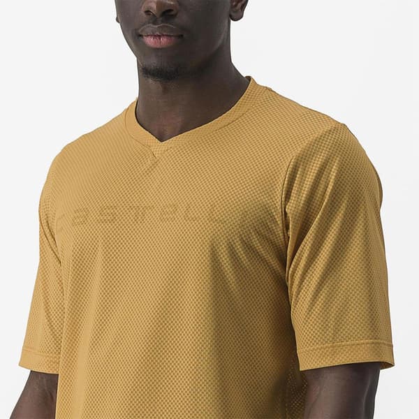 Castelli Trail Tech 2 T-shirt Med Korta ärmar Gul L Man