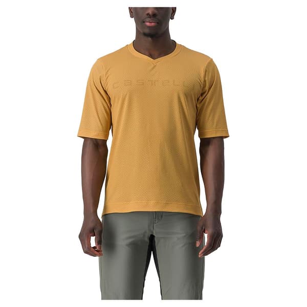 Castelli Trail Tech 2 T-shirt Med Korta ärmar Gul L Man