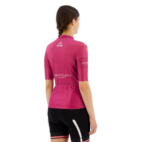 Castelli #giro107 Competizione 2024 Kortærmet Trøje Rosa L Kvinde