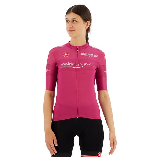 Castelli #giro107 Competizione 2024 Kortærmet Trøje Rosa L Kvinde