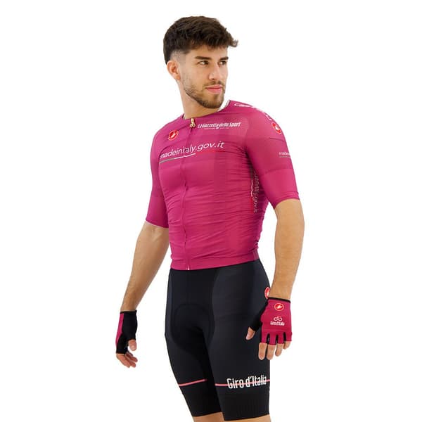 Castelli #giro107 Race 2024 Kortærmet Trøje Rosa XL Mand