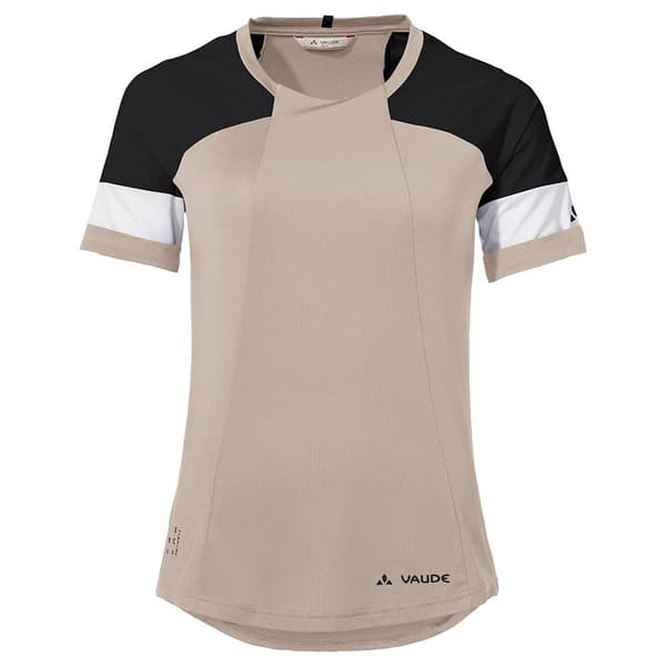Vaude Kuro T-shirt Med Korte ærmer Beige 36 Kvinde