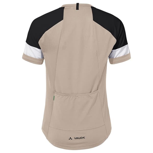 Vaude Kuro T-shirt Med Korte ærmer Beige 36 Kvinde
