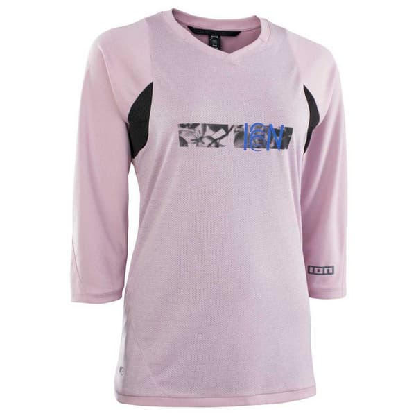 Ion Scrub Amp 3/4 ærmet T-shirt Rosa XL Kvinde