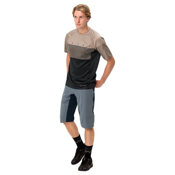 Vaude Bike Moab Vi T-shirt Med Korta ärmar Brun L Man