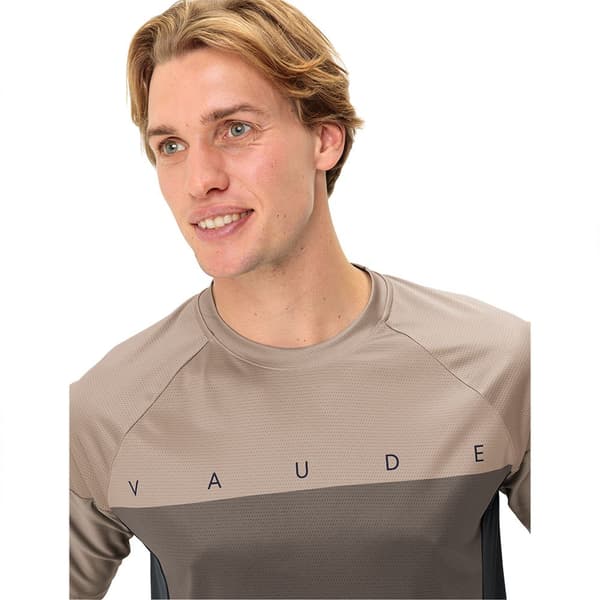 Vaude Bike Moab Vi T-shirt Med Korta ärmar Brun L Man