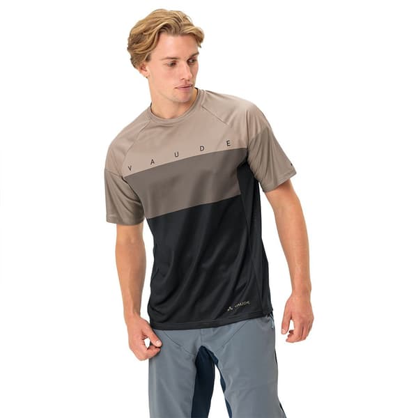 Vaude Bike Moab Vi T-shirt Med Korta ärmar Brun L Man