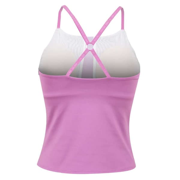 Pearl Izumi Prospect Built-in Bra Medium Support ärmlös T-shirt Rosa M Kvinna