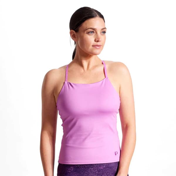 Pearl Izumi Prospect Built-in Bra Medium Support ärmlös T-shirt Rosa M Kvinna