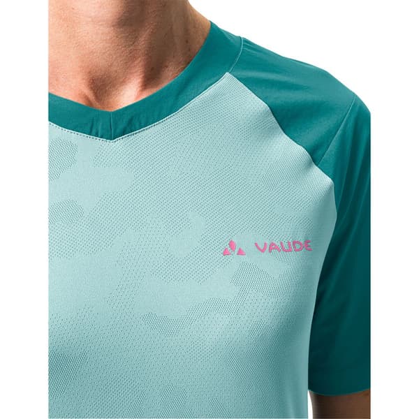 Vaude Bike Moab Pro T-shirt Med Korta ärmar Grönt 40 Kvinna