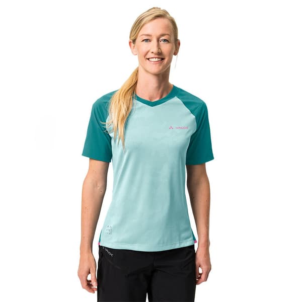 Vaude Bike Moab Pro T-shirt Med Korta ärmar Grönt 40 Kvinna