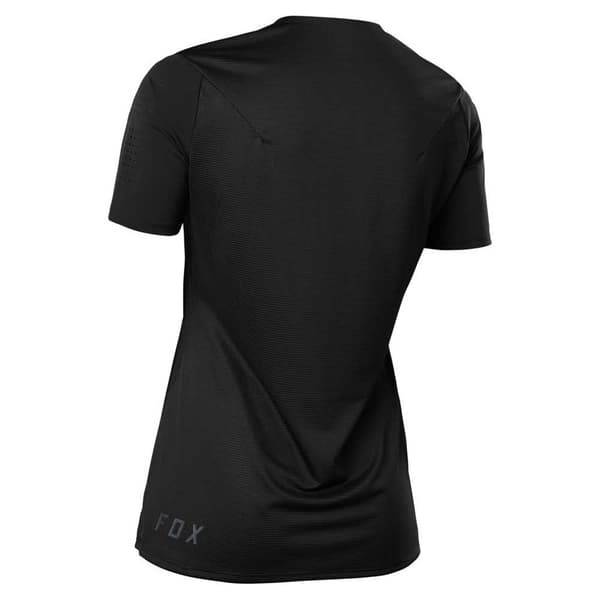 Fox Racing Mtb Flexair T-shirt Med Korte ærmer Sort L Kvinde
