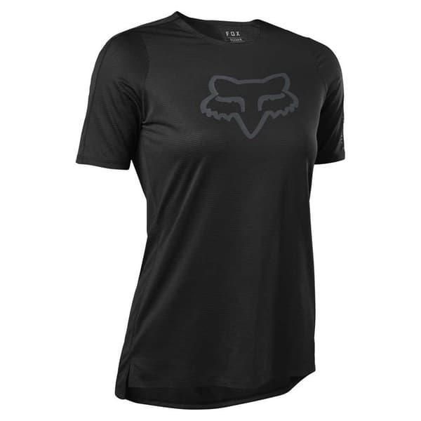 Fox Racing Mtb Flexair T-shirt Med Korta ärmar Svart L Kvinna