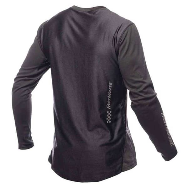 Fasthouse Mesa T-shirt Med Lange ærmer Grå M Mand