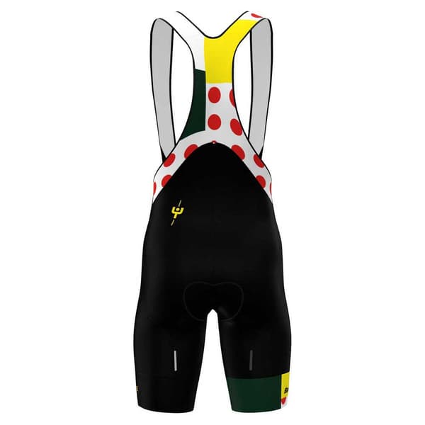 Santini Combo Tour De France Official General Leader Cykelshorts Gul M Mand