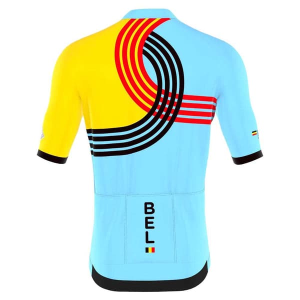 Bioracer Icon Boic Olympics Paris 2024 Kortærmet Trøje Blå 2XL Mand