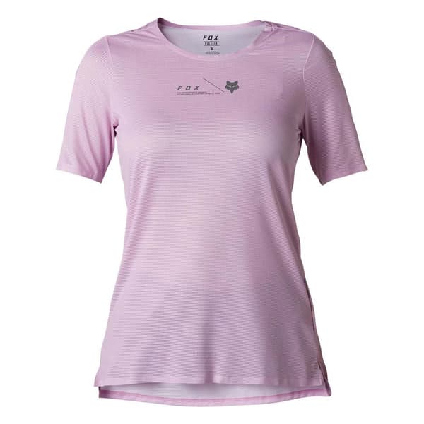 Fox Racing Mtb Flexair T-shirt Med Korte ærmer Rosa XS Kvinde