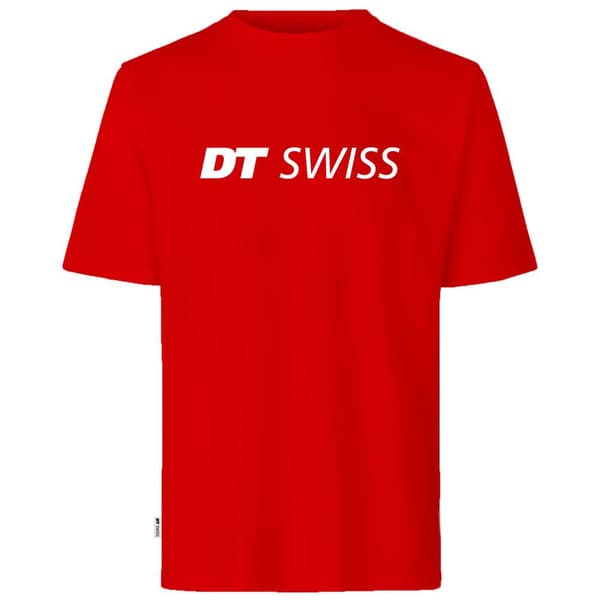 Dt Swiss Classic Logo Lyhythihainen T-paita Punainen M Mies