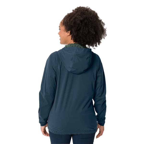 Vaude Bike Cyclist Iii Jakke Blå 42 Kvinde