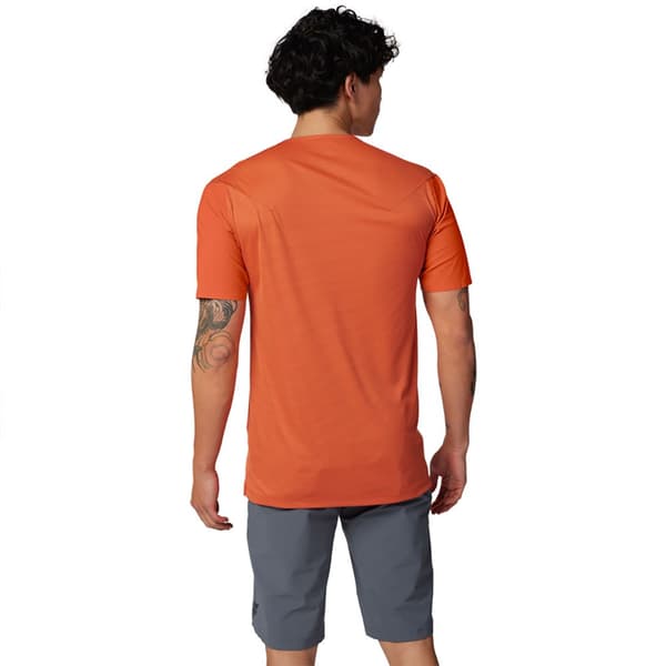 Fox Racing Mtb Flexair Pro T-shirt Med Korta ärmar Orange S Man