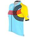 Miniatyrbild 3 av 4: Bioracer Icon Boic Olympics Paris 2024 Korta ärmar Cykeltröja Blå XS Kvinna