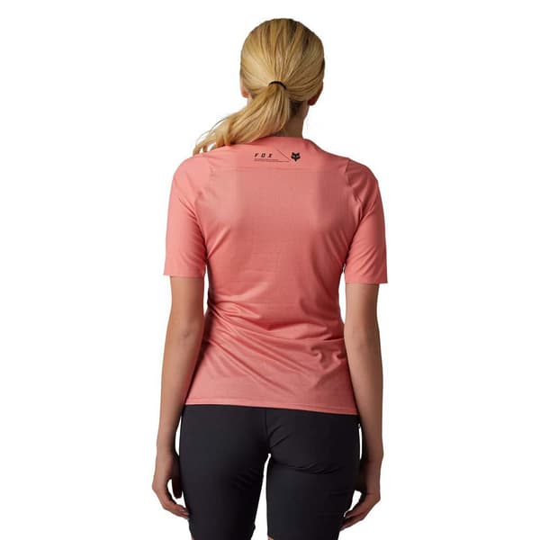 Fox Racing Mtb Flexair Ascent T-shirt Med Korte ærmer Rosa S Kvinde