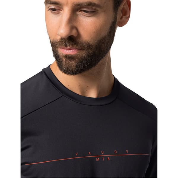 Vaude Bike Qimsa T-shirt Med Lång ärm Svart M Man
