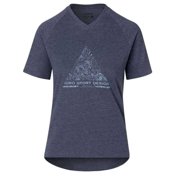 Giro Arc T-shirt Med Korta ärmar Blå XS Kvinna