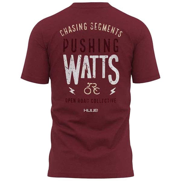 Huub Orc Pushing Watts T-shirt Med Korte ærmer Rød L Mand