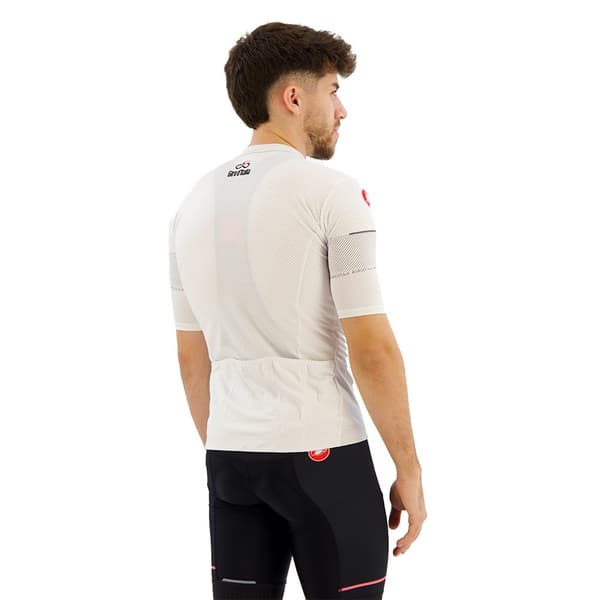 Castelli #giro107 Classification 2024 Korta ärmar Cykeltröja Beige XL Man