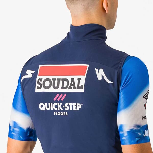 Castelli Perfetto Ros 2 Soudal Quick-step 2024 Väst Blå L Man