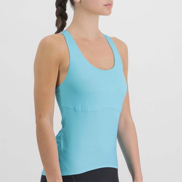 Sportful Matchy ærmeløs T-shirt Blå M Kvinde