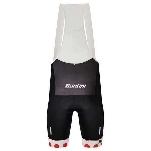 Santini Tour De France Gpm Leader Cykelshorts Sort S Mand