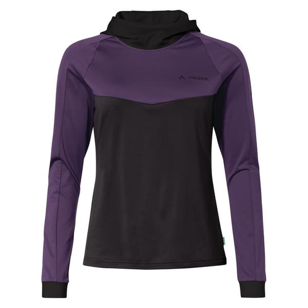 Vaude Bike Qimsa Ii T-shirt Med Lång ärm Lila 40 Kvinna