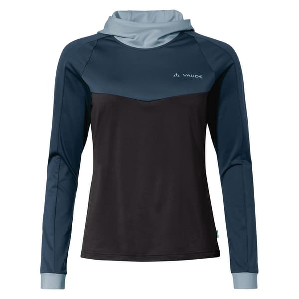 Vaude Bike Qimsa Ii T-shirt Med Lång ärm Blå 44 Kvinna