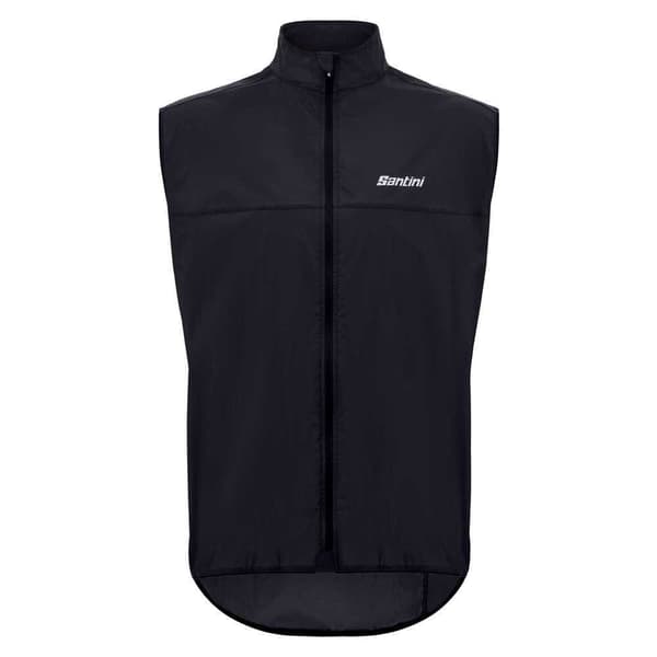 Santini Ventus Jakke Sort 3XL Mand