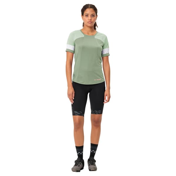 Vaude Bike Kuro T-shirt Med Korte ærmer Grøn 38 Kvinde